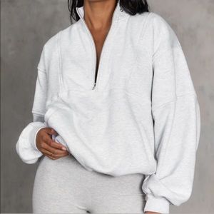 JOAH BROWN RETRO HALF ZIP